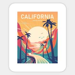 CALIFORNIA Sticker